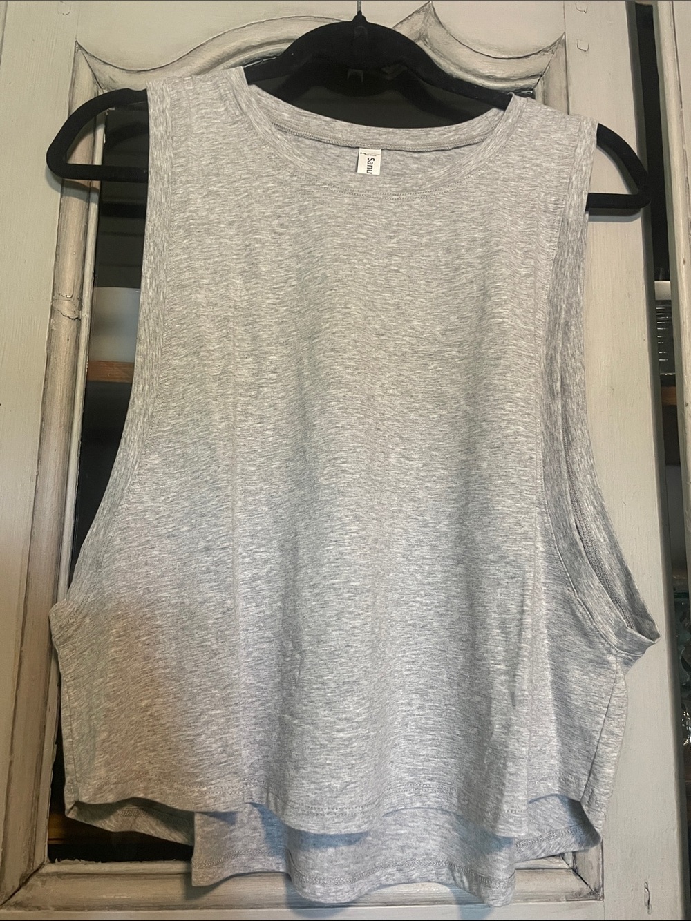 New Never Worn-Women’s Light Gray Scoop Neck Tank Top by A New Day